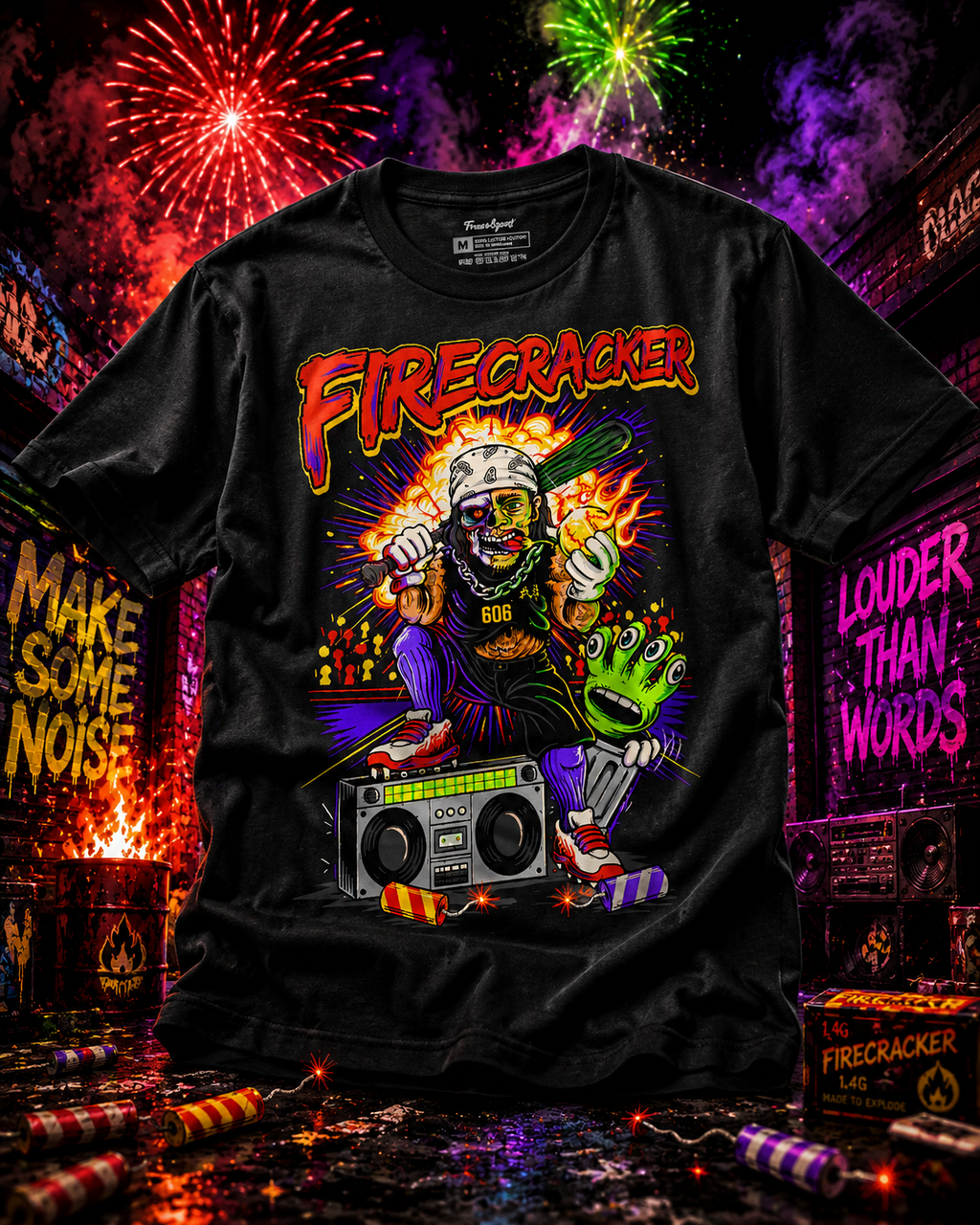 Firecracker 606 Tee