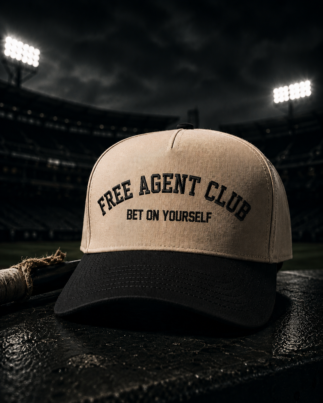 Bet On Yourself / Free Agent Club - Tan
