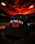 Firecracker 606 - Black with Red 606